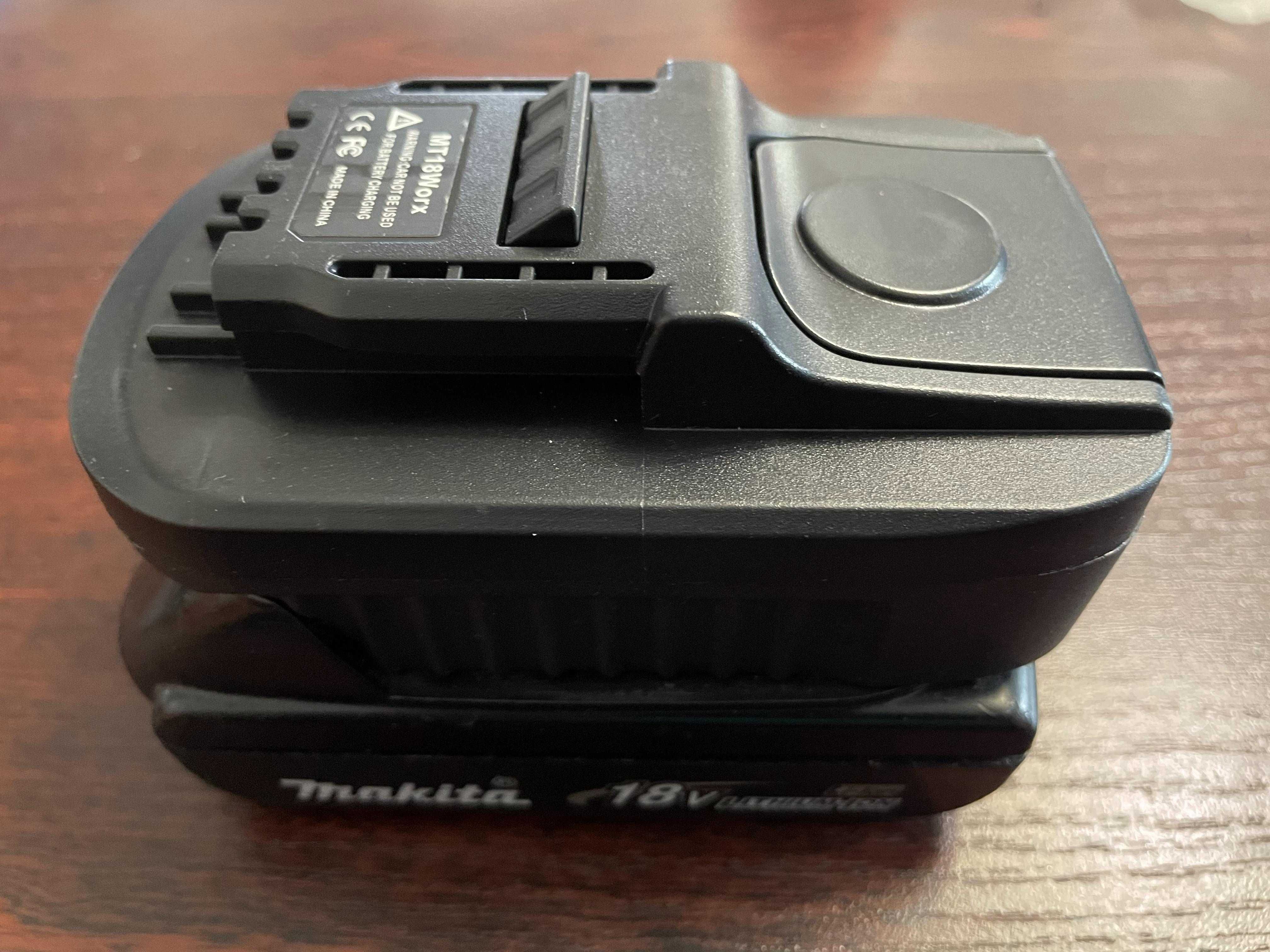 Зарядне зарядка Макита Makita 3,5А адаптер MT18Worx клемна кол-ка