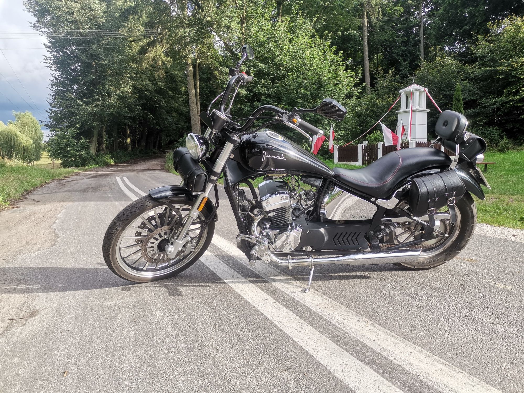 Junak M16 125cm3 Honda Romet Zipp zamiana