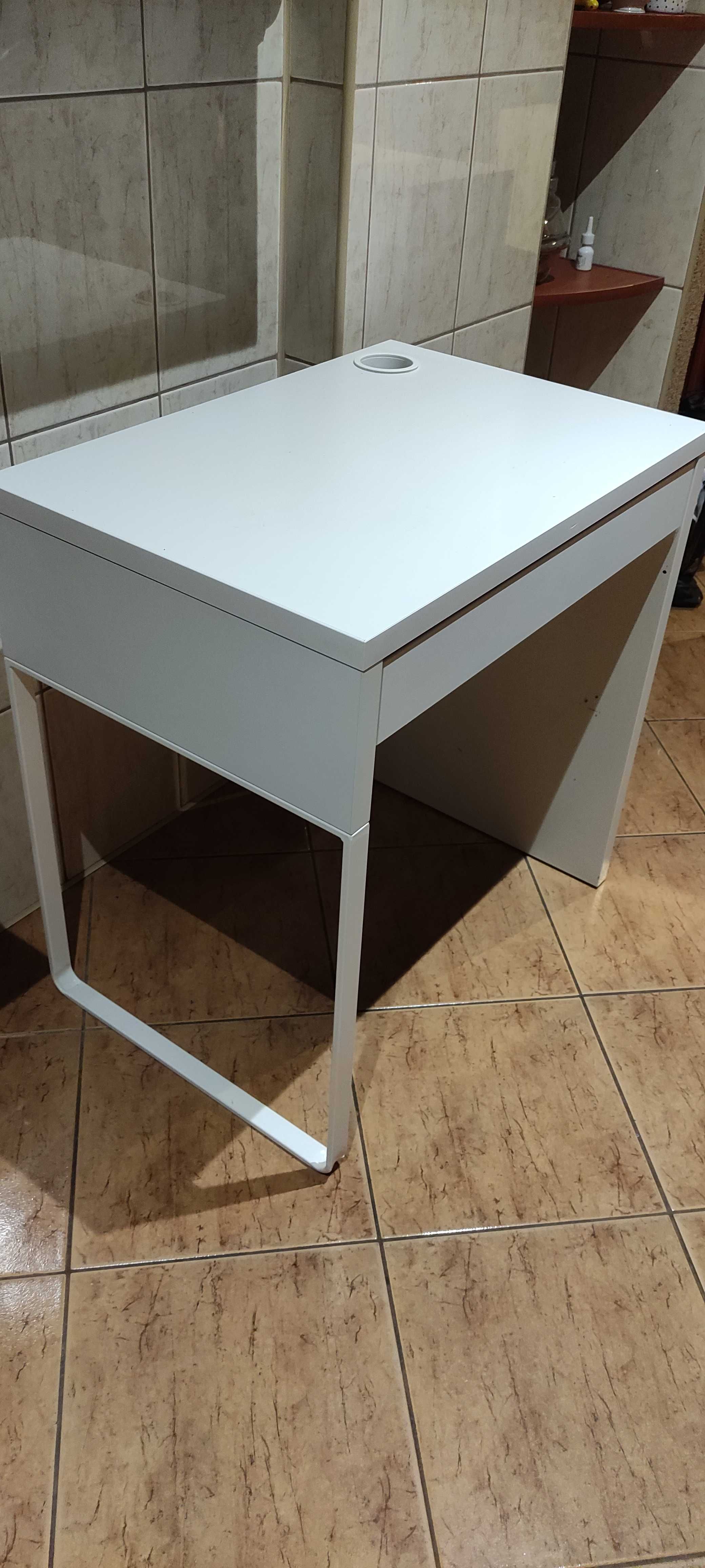 Ikea biurko białe
