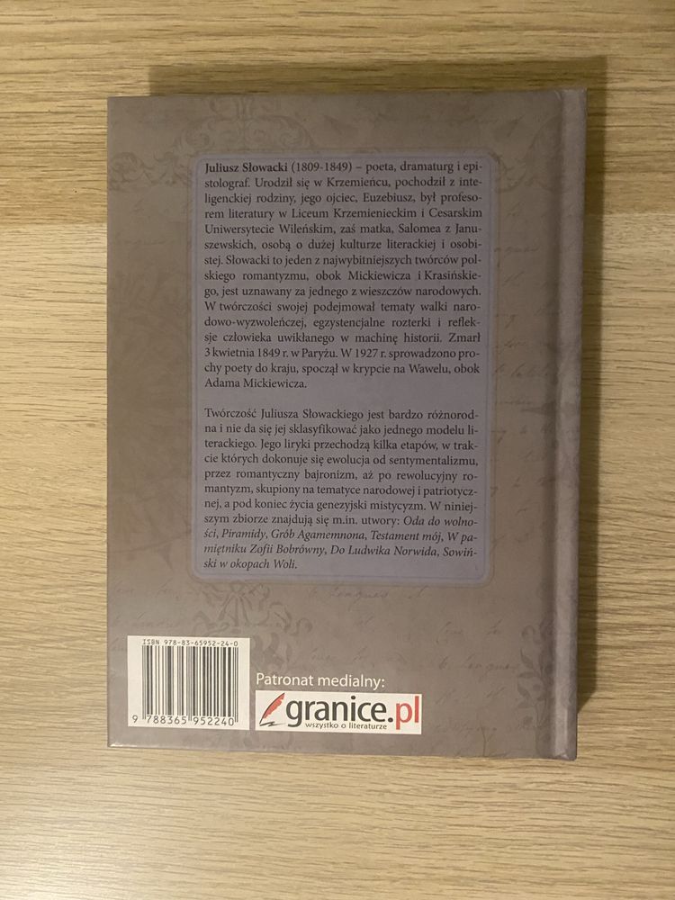 Wybór poezji Juliusza Słowackiego