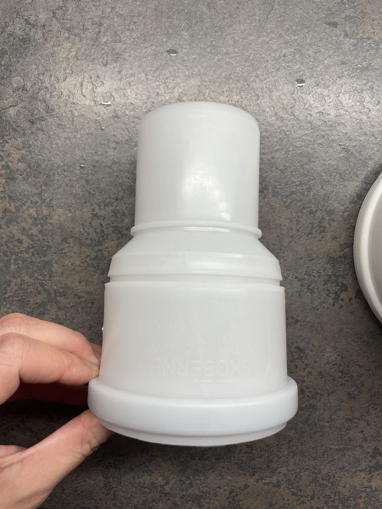 Adapter z 60/100 na 80/125