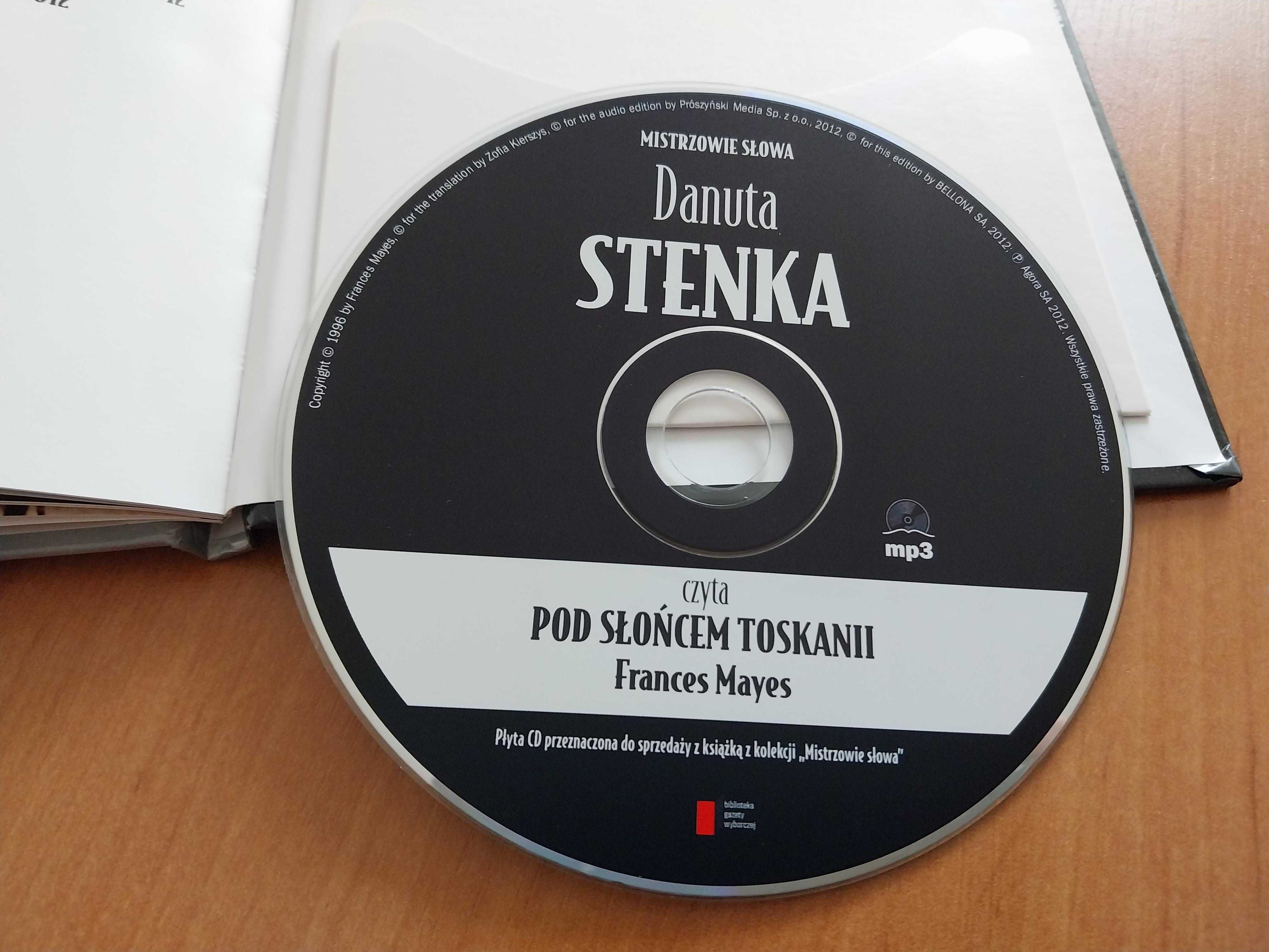 Mistrzowie słowa Danuta Stenka czyta F. Mayes Pod słońcem Toskanii mp3