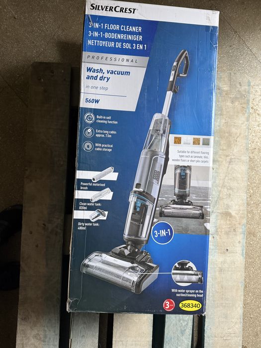 Миючий пилосос для підлоги Silver Crest SHBR 560