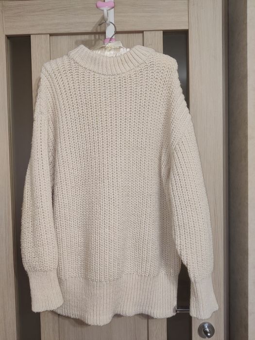 Подовжений светр, тепла сукня Zara