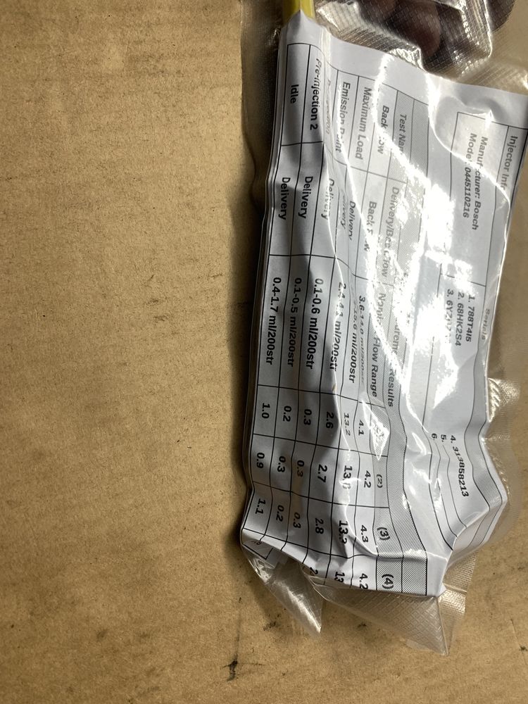 Wtryskiwacze Wtrysk bmw e60 e90 m47 163 m57 218, 320d 530d 520d