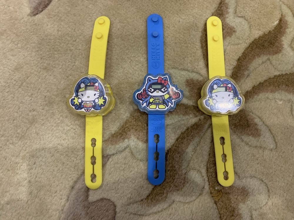 3 zegarki hello kitty