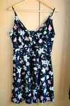 Vestido Preto Flores
