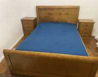 Cama de casal 2 meses de cabeceiras