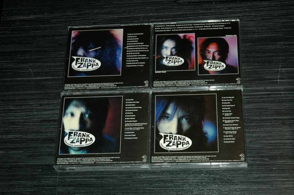 FRANK ZAPPA - Conceptual Continuity Phaze J. 4xCD. Japan. OBI.