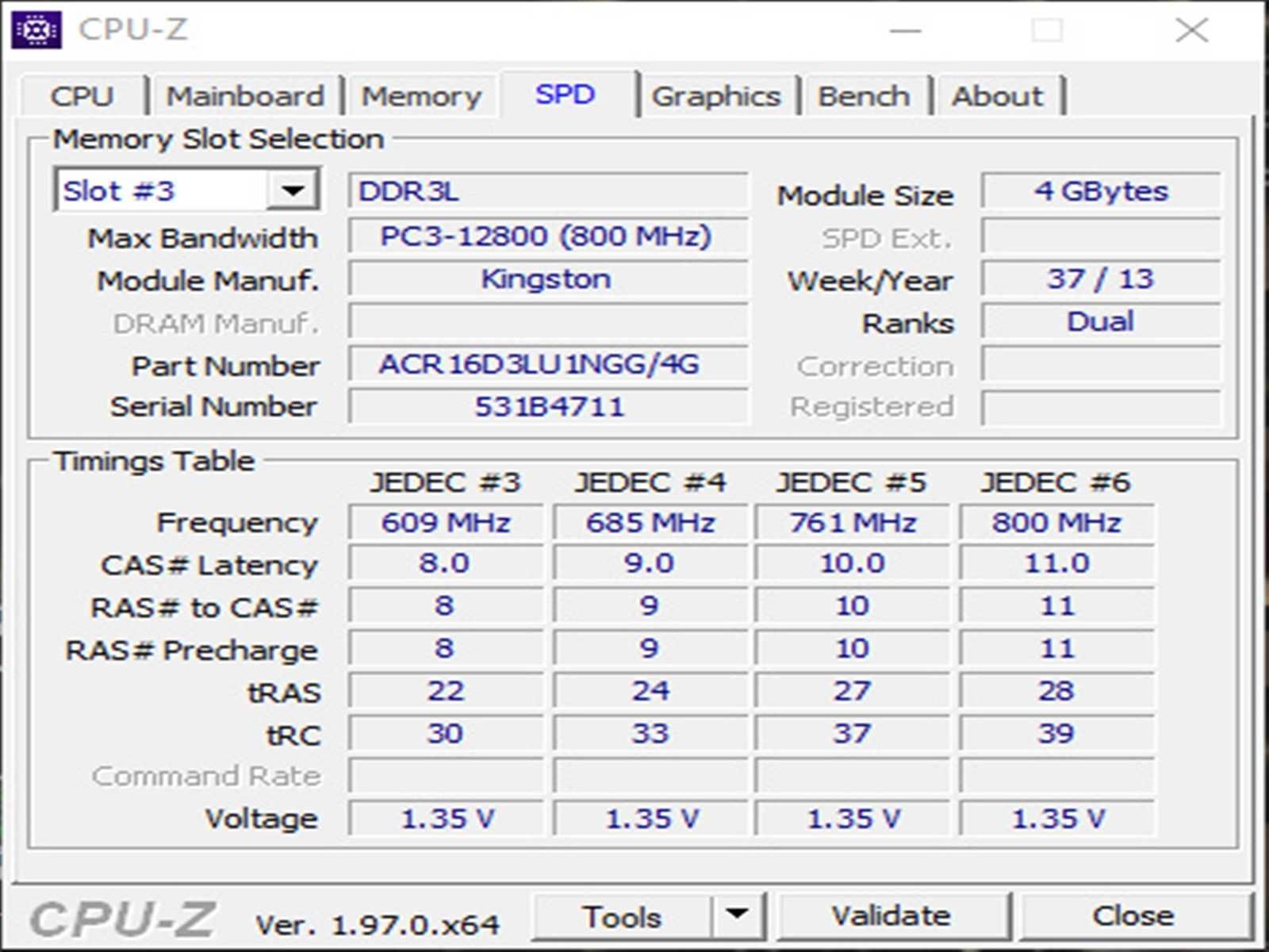 DDR3 12GB KingSton 12800 -Komputer
