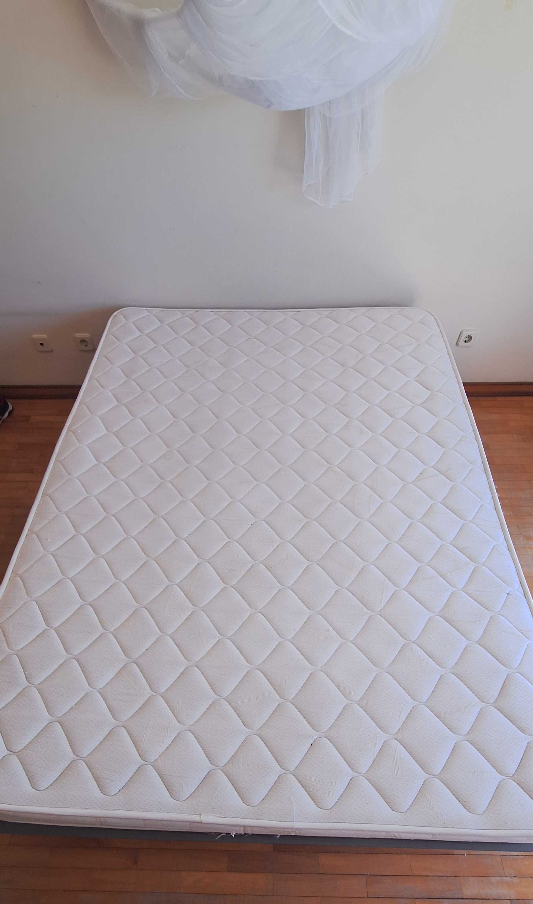 Colchao 140x200 molas, ortopédico anti alérgico anti ácaros ventilado