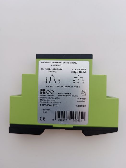 Реле контролю фаз E1PF400VSY01