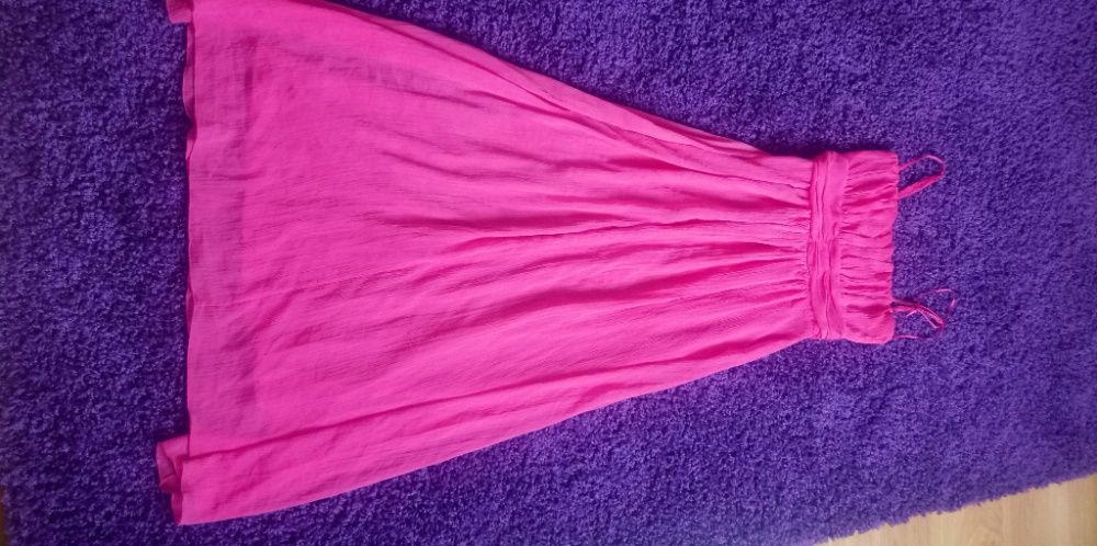 długa różowa sukienka Reserved !