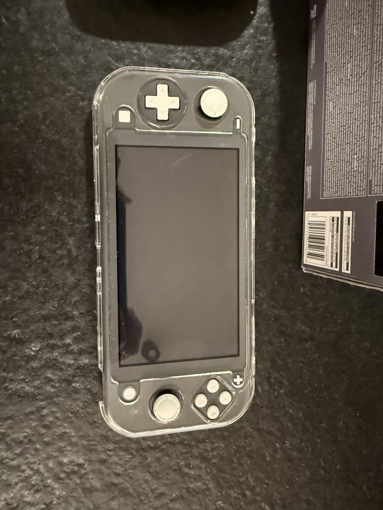Nintendo Switch Lite – Czarny | Zestaw z akcesoriami + 512 GB