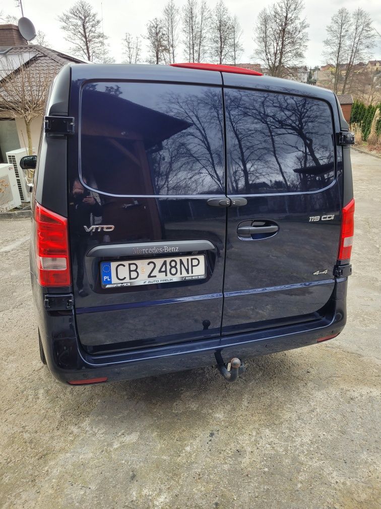 Mercedes Vito Furgon Long 2022 r 190 KM 4x4