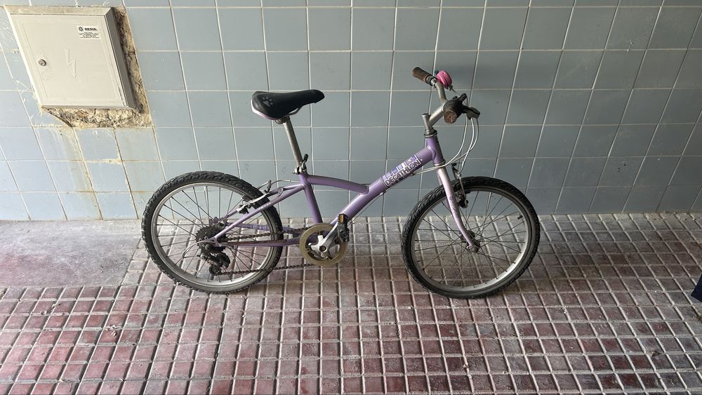 Bicicleta menina Decathlon