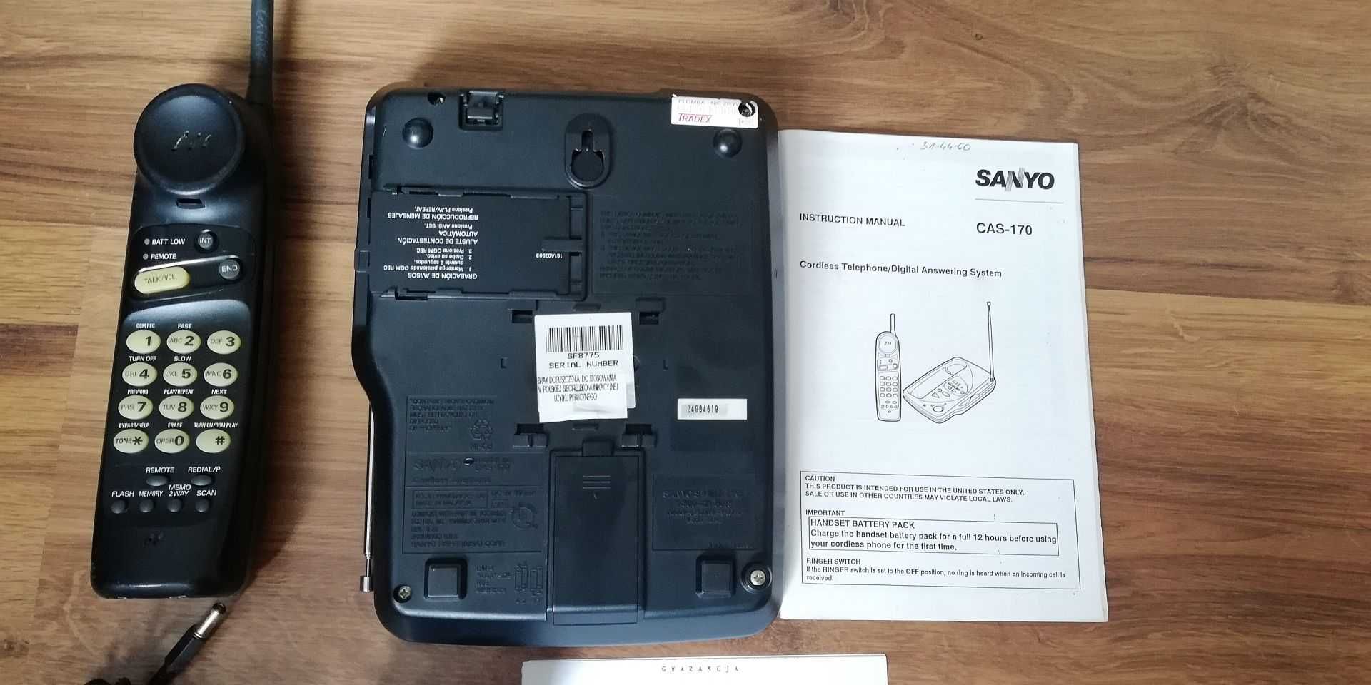 Telefon stacjonarny Sanyo CAS-170