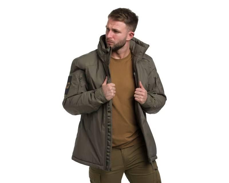 Куртка зимова CARINTHIA HIG 4.0 G-LOFT | Олива та Сірий