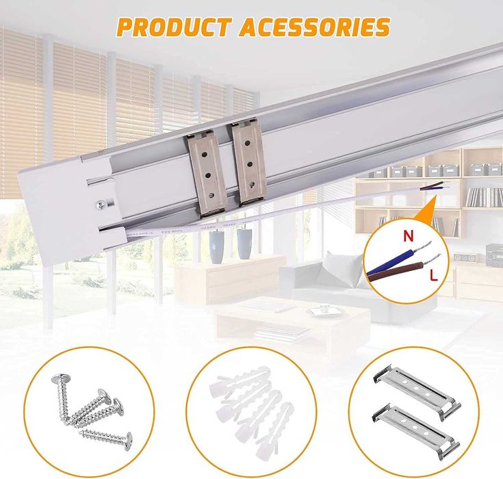 Nowa lampa sufitowa / świetlówka / LED / 3000K/ 120CM / żarówka !3703!