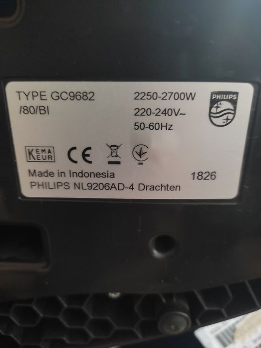 Żelazko generator pary Philips GC9682 Perfect Cafe Elite Plus