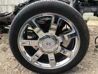 CADILLAC ESCALADE III 6,2 V8 2006-2014 FELGI ALUMINIOWE ALUFELGI 22&quot; CHROM CHROMOWANE