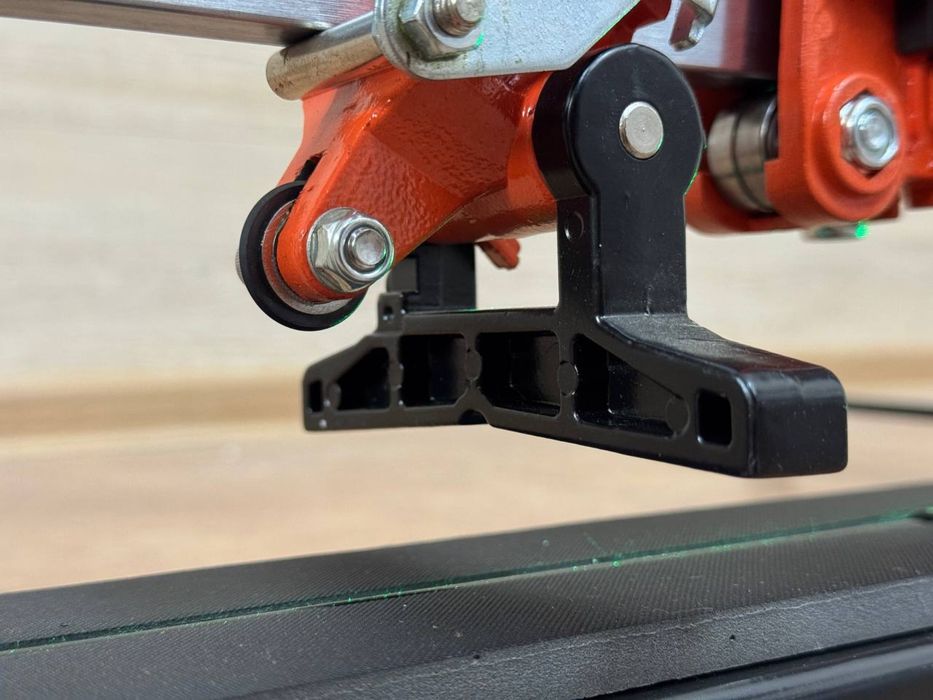 Плиткорез монорельсовый 1200мм / зеленый луч / стальной /Mufasha T1200