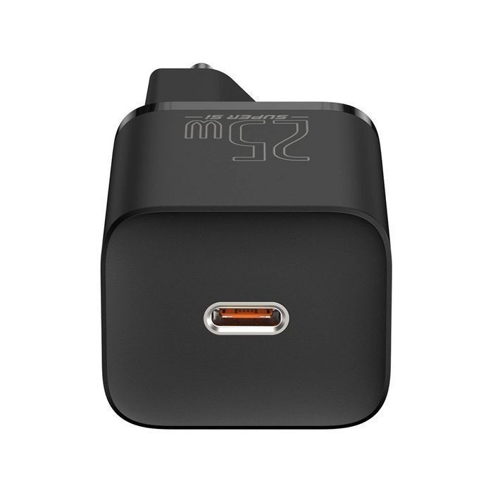 Baseus szybka ładowarka USB Typ C 25W PD Quick Charge czarny