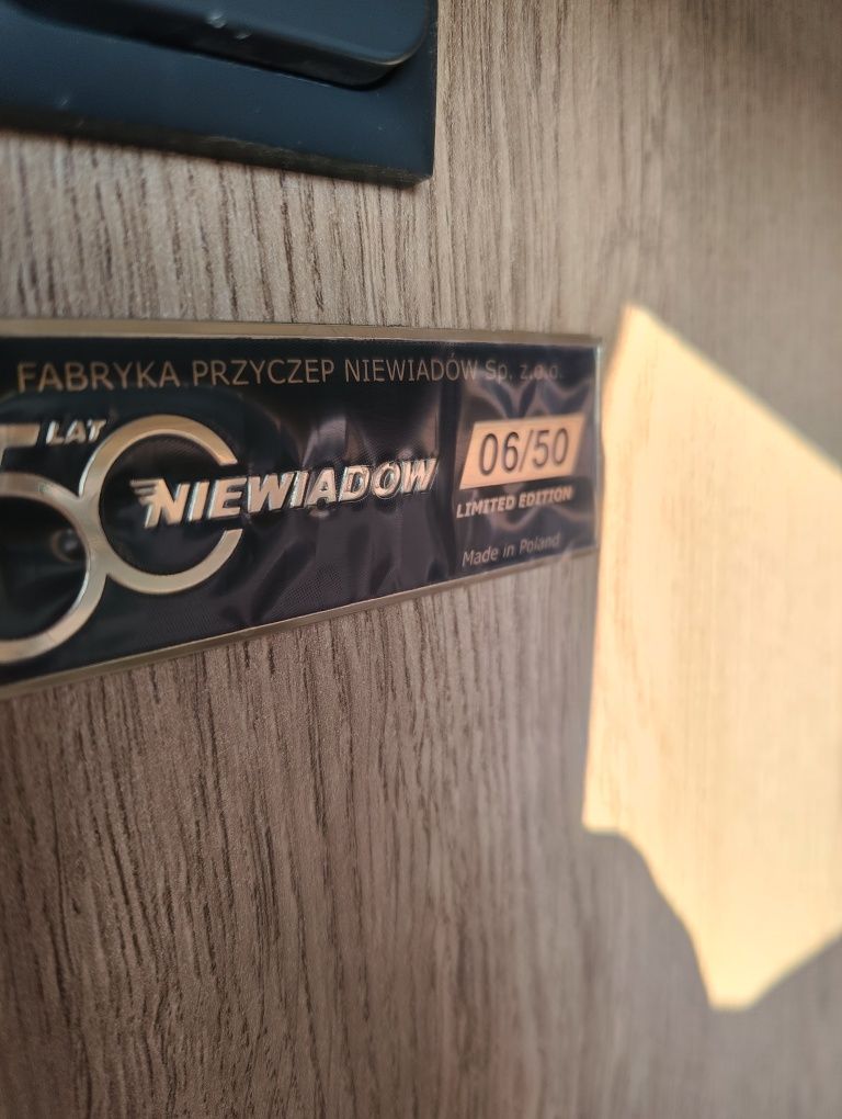 Nowa przyczepa kempingowa Niewiadów N126D Truma Limitowana edycja