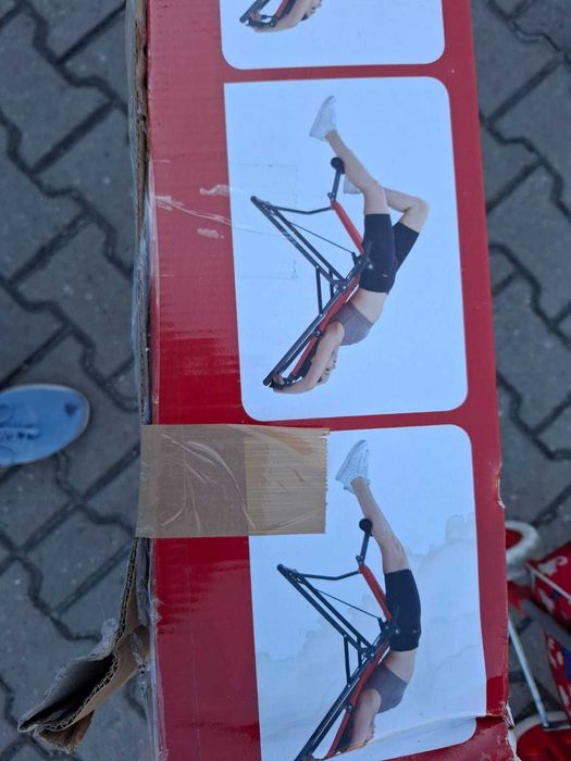 Trenażer inwersyjny, ławka do ćwiczeń - plecy, kręgosłup