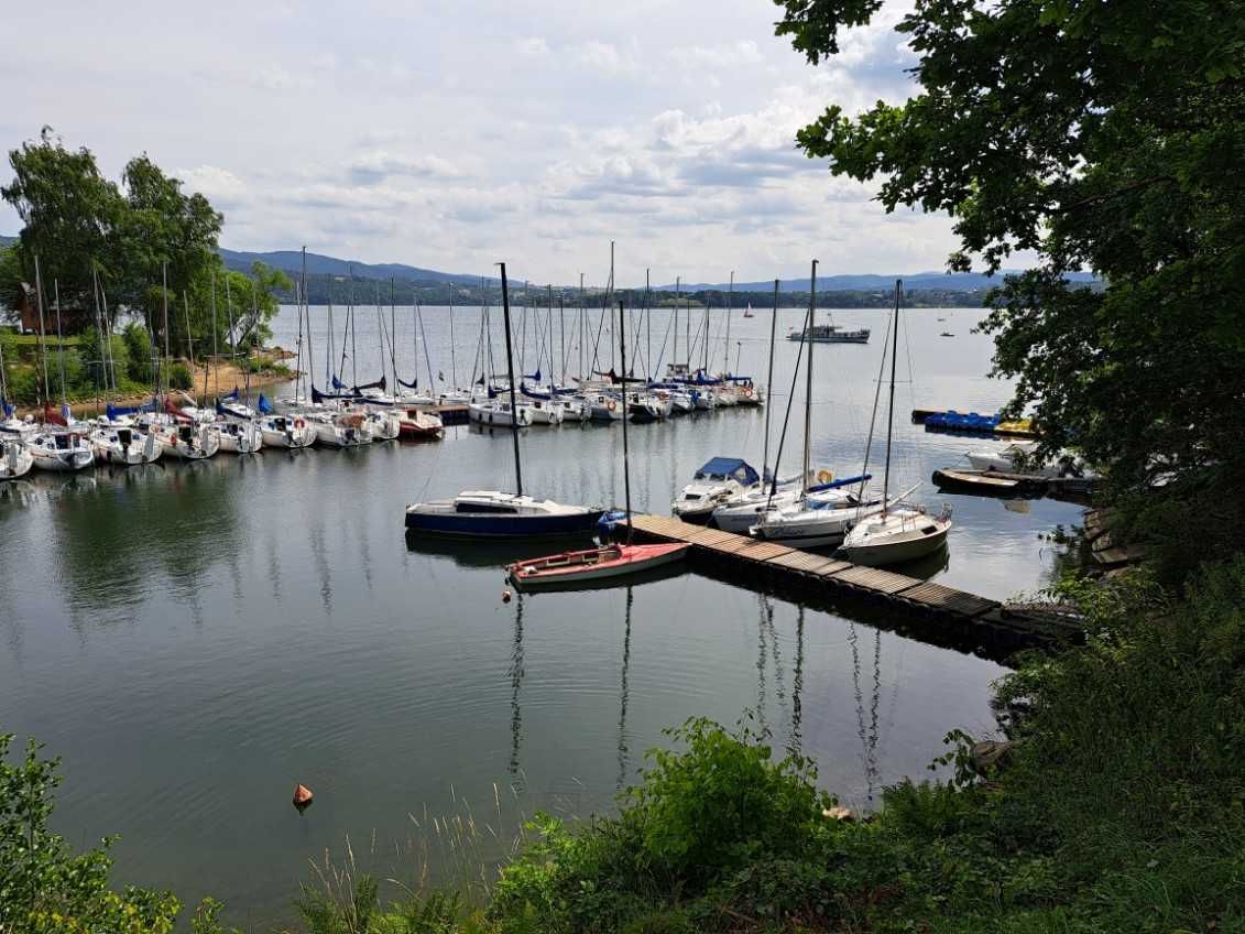 Domki letniskowe nad Jeziorem Żywieckim - bardzo blisko plaży!