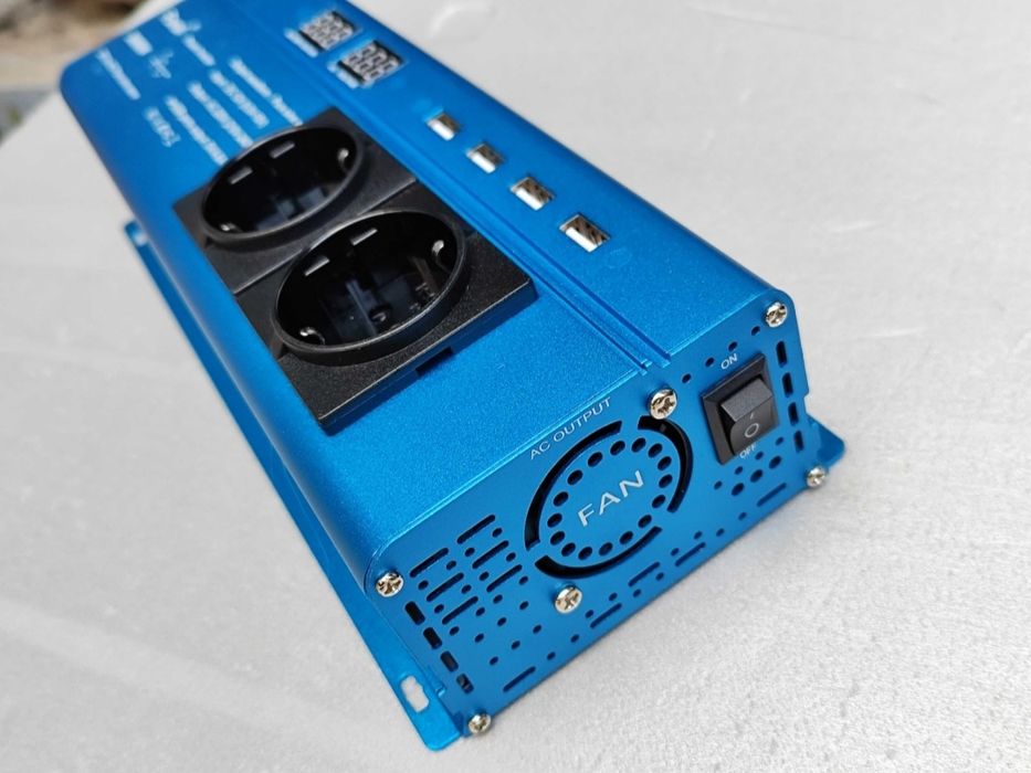 Інвертор 12V-220 FOVAL 2200W Чиста синусоїда. Інвектор.