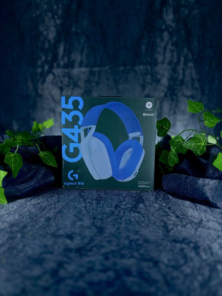 Logitech G435 | Logitech | Навушники | Чорні/білі