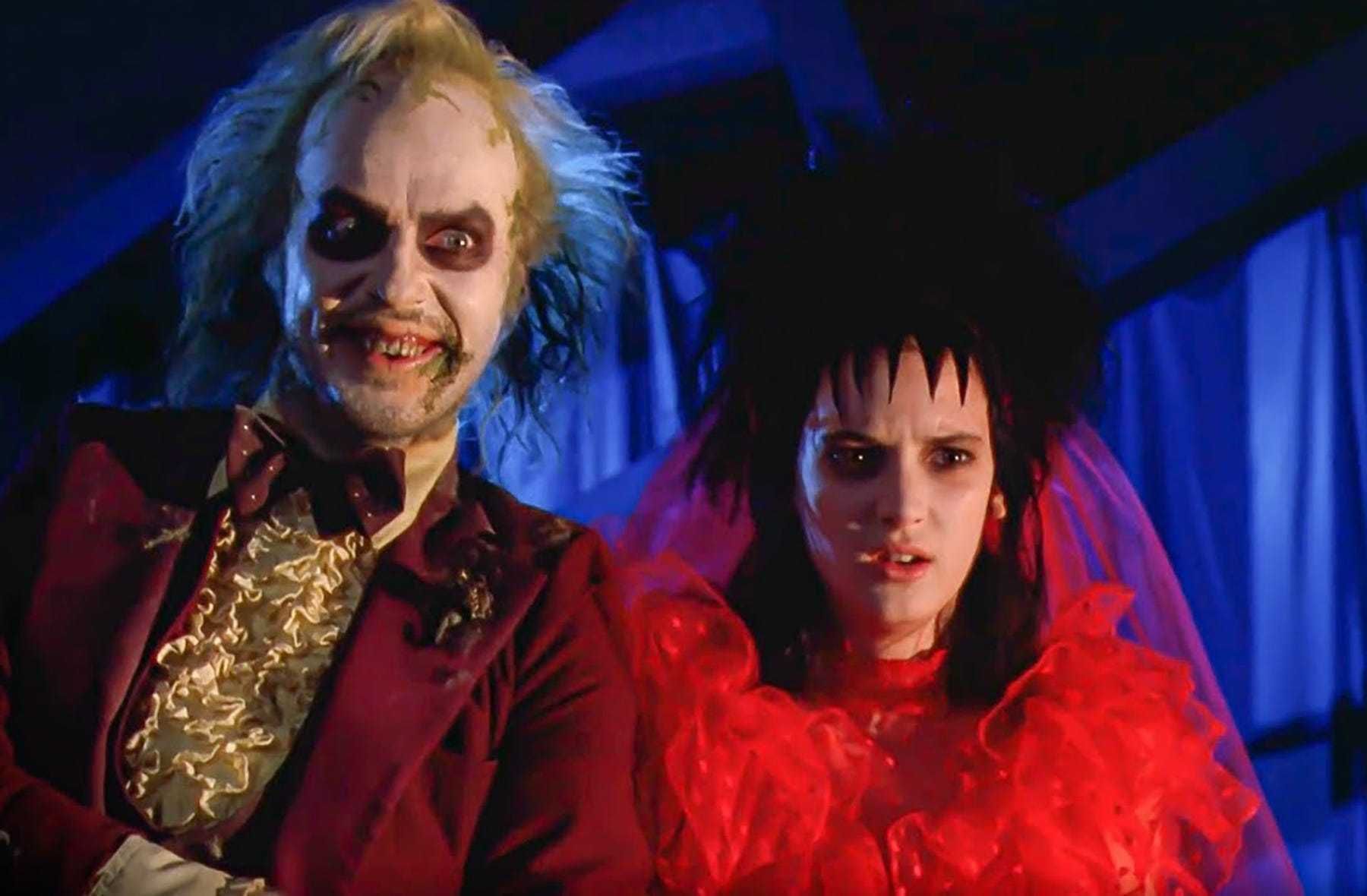 BEETLEJUICE (Tim Burton)  Michael Keaton/Geena Davis NOVO
