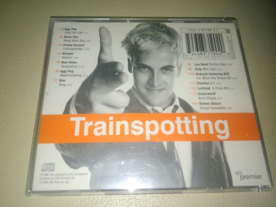 CD Transpotting - Banda sonora