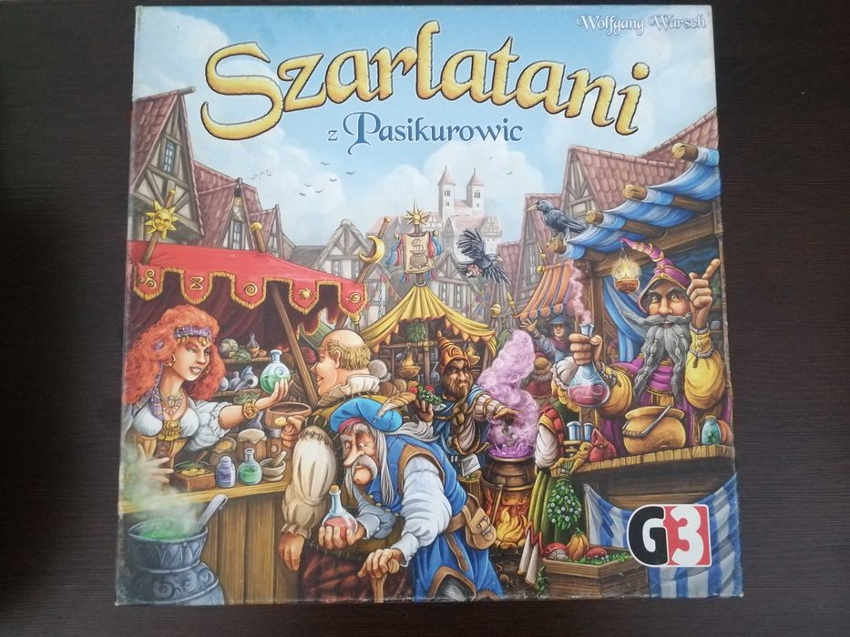 Szarlatani z Pasikurowic gra planszowa