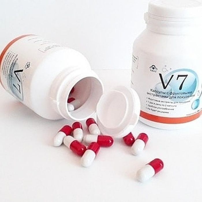 V7 эффективные капсулы для похудения. Оригинал! 60 капсул. БАД