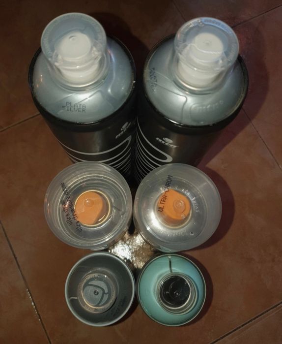 Pack 6 latas novas spray