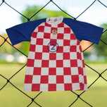Винтажная ретро футболка Hrvatska National Team, Dario Srna, L