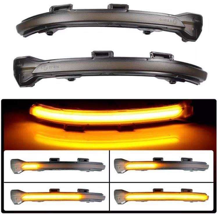 Piscas Dinâmicos em Led Volkswagen Golf MK7/7.5/GTI/GTD/R (2 Cores)