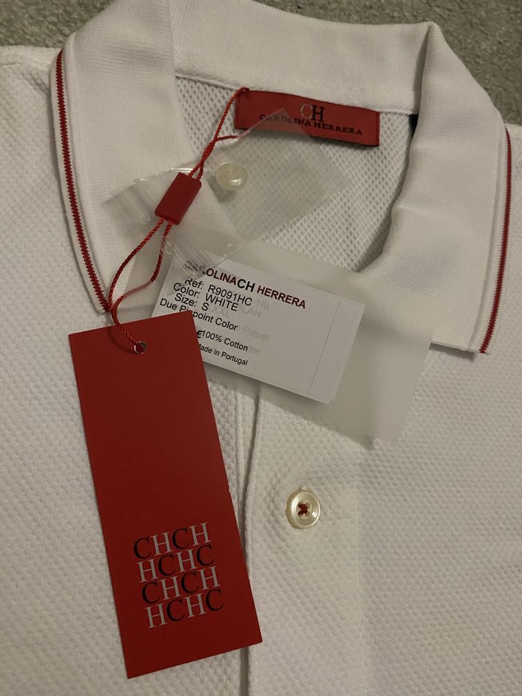 Polo Carolina Herrera Branco