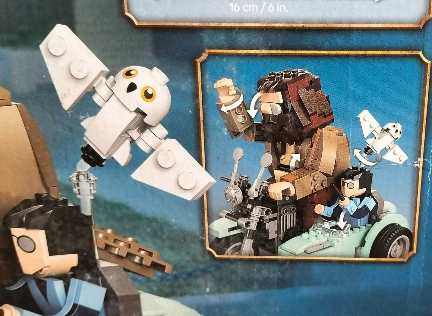 LEGO Harry Potter 76443 Przejażdżka motocyklowa Hagrida i Harry’ego