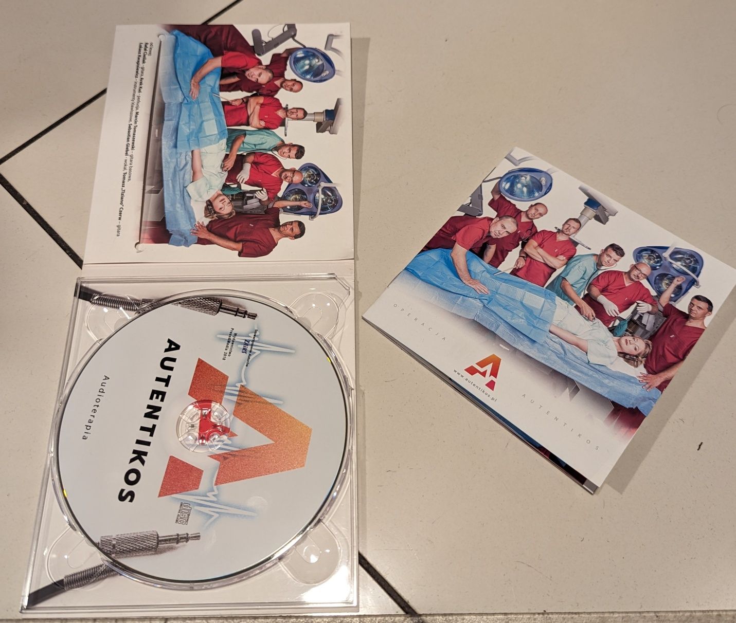 Płyta CD: Authentikos - Audioterapia