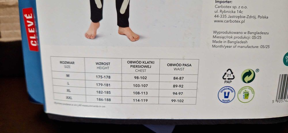 piżama męska rozmiar xl nowa