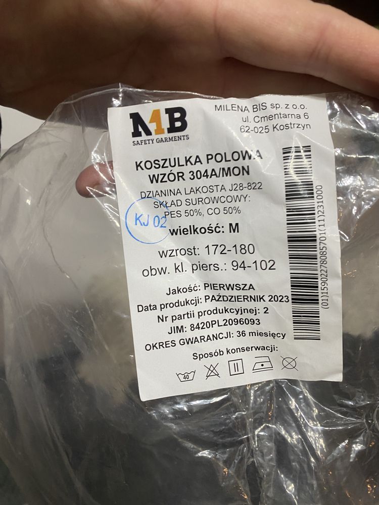 Koszulka polowa wz. 304A/MON m 38