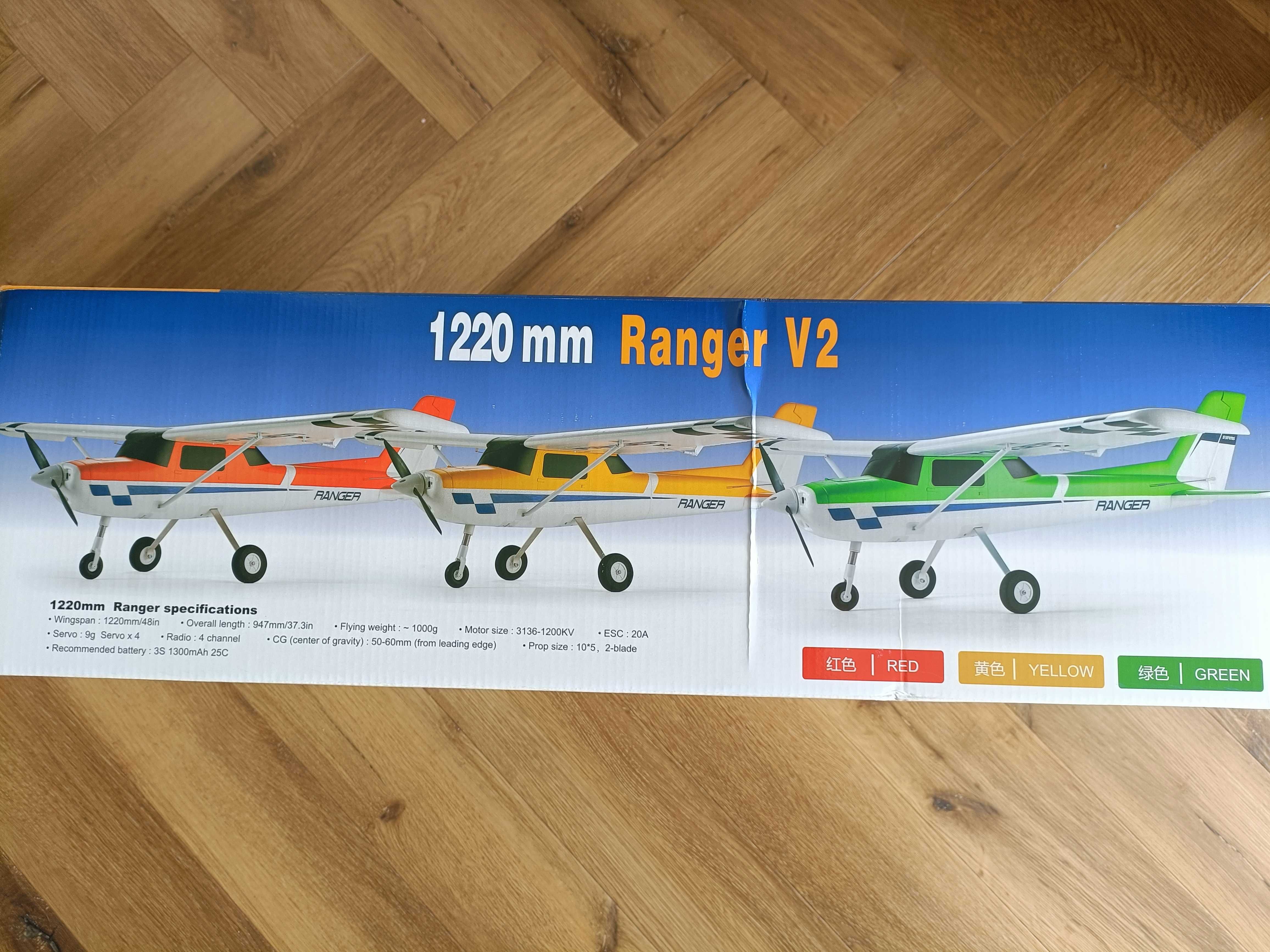 Samolot RC FMS Ranger V2 PNP, Nowy