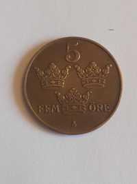 Zestaw 4 monet, Węgry i Szwecja
