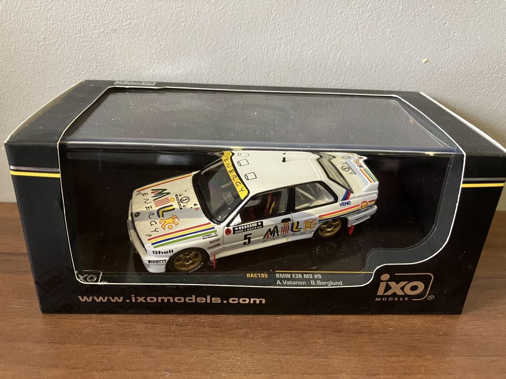 BMW E30 M3 A. Vatanen - 1:43 - Ixo