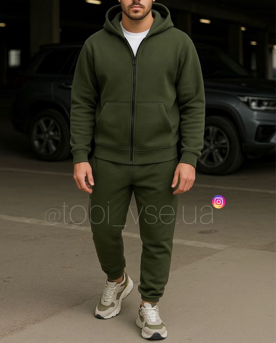 ХІТ‼️ Чоловічий Костюм Теплий на Флісі Спортивний Мужской комплект