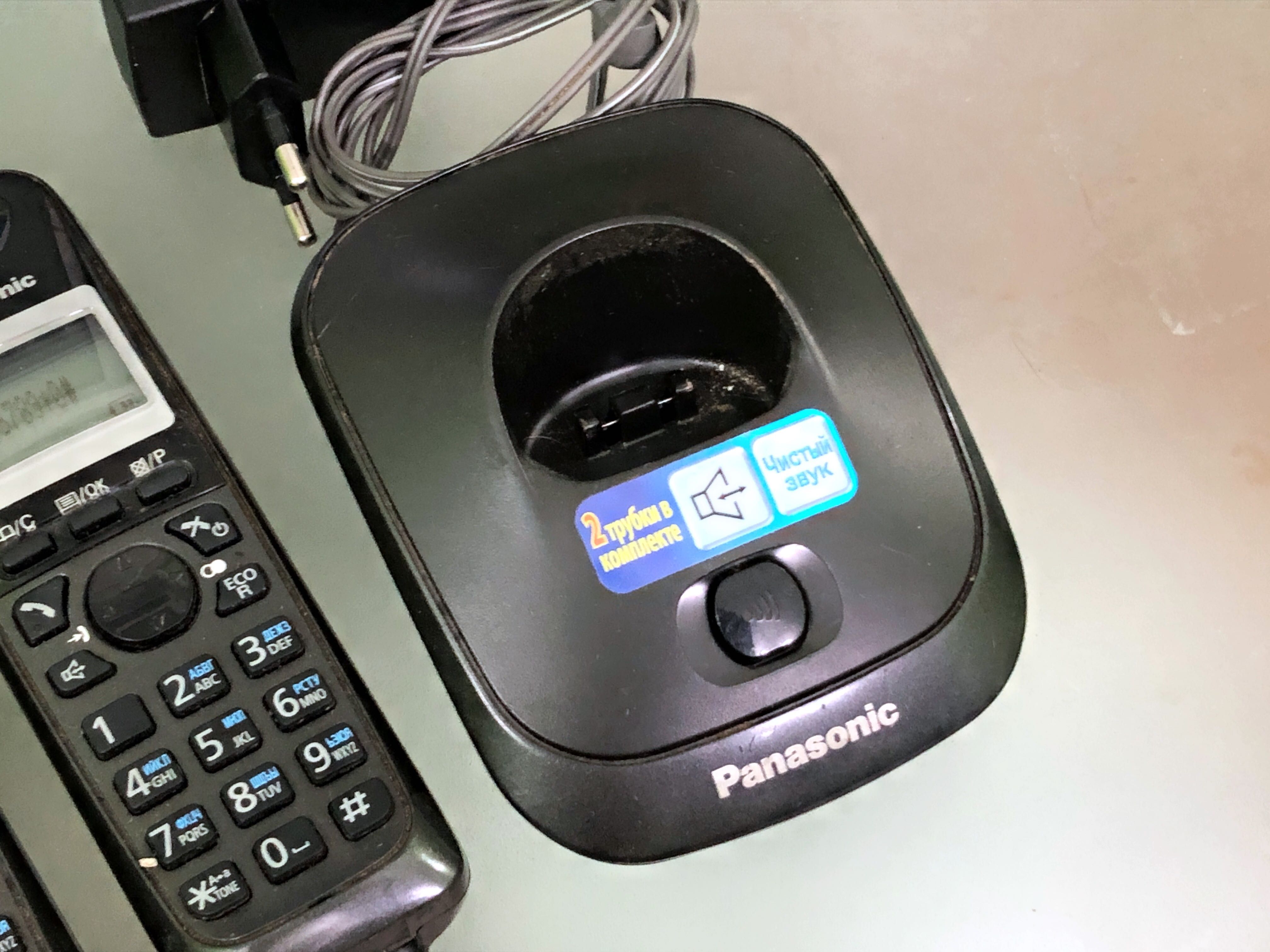 (2 шт) Радіотелефони Panasonic KX-TG2512 (2511UAT) PNLC1010ZA домашній