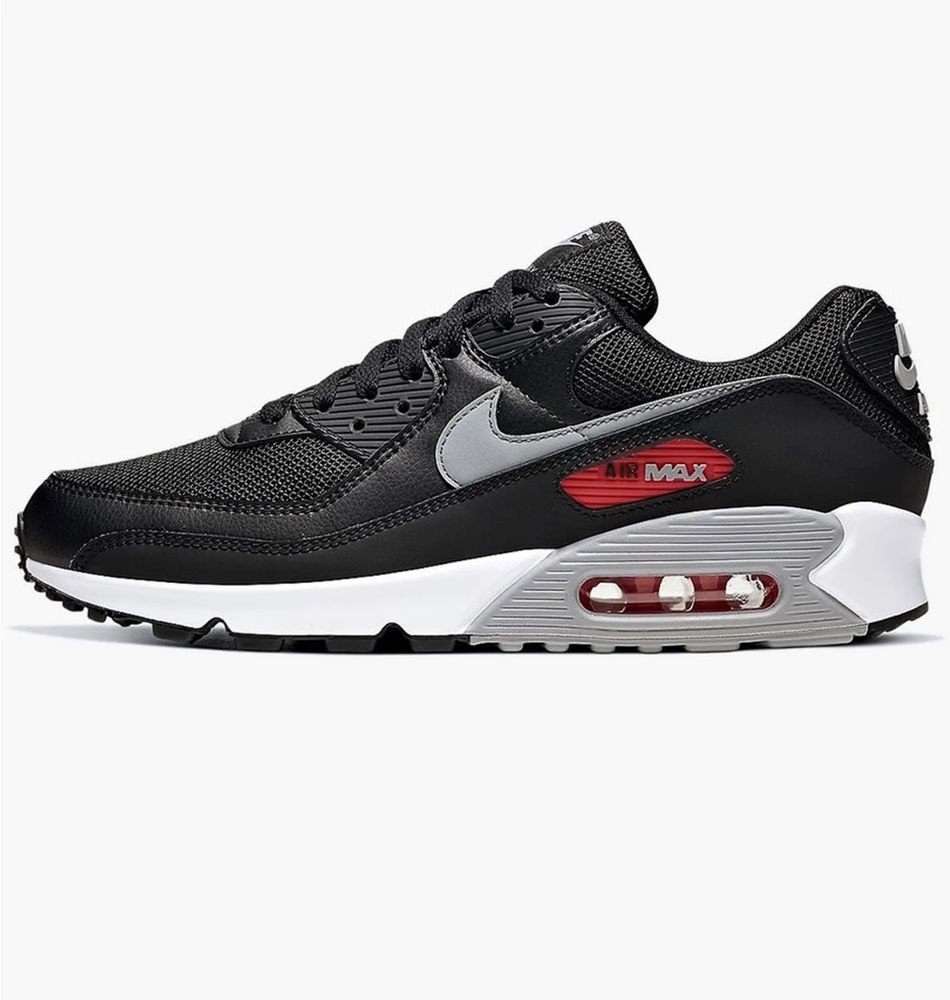 Кросівки Nike Air Max 90 Black 46р 29,5-30см кросівки оригінал